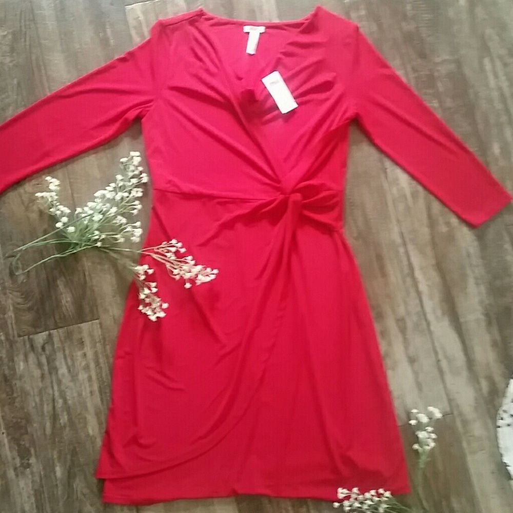 Dress red NEW with tag